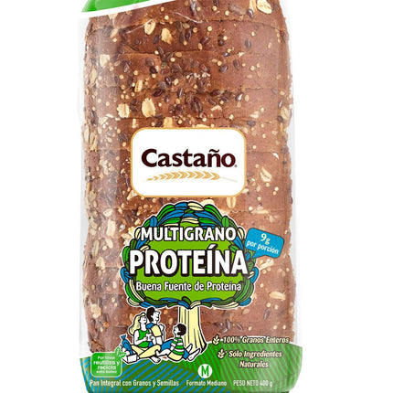 Pan Molde Multigrano Proteína 400 g