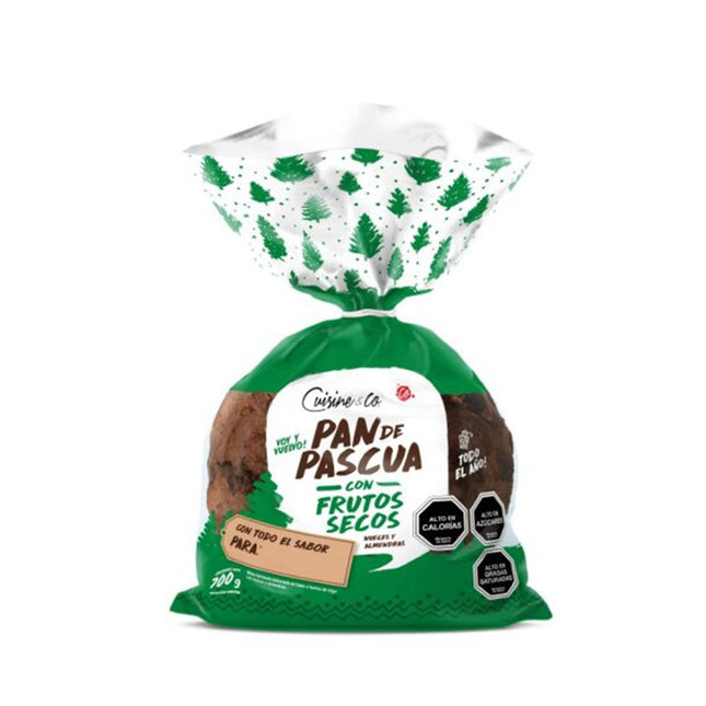 Pan de Pascua Cuisine & Co Frutos Secos 700 g