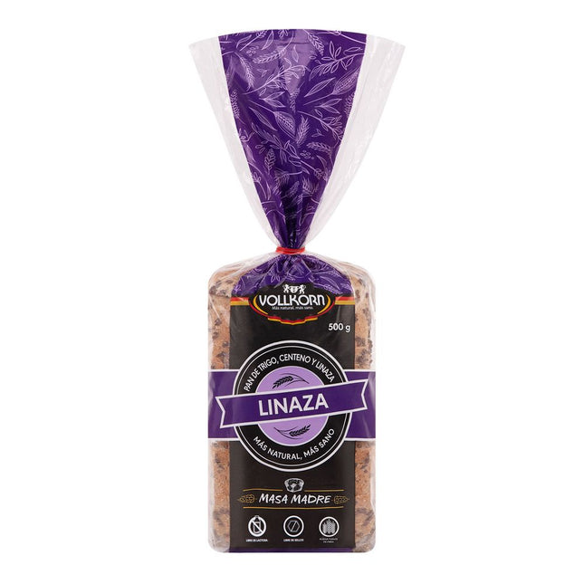 Pan Molde Vollkorn Centeno con Linaza 500 g