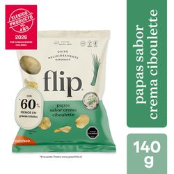 Papas Chips Flip Sabor Ciboulette