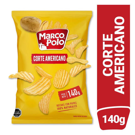 Papas Fritas Marco Polo Corte Americano 140 g