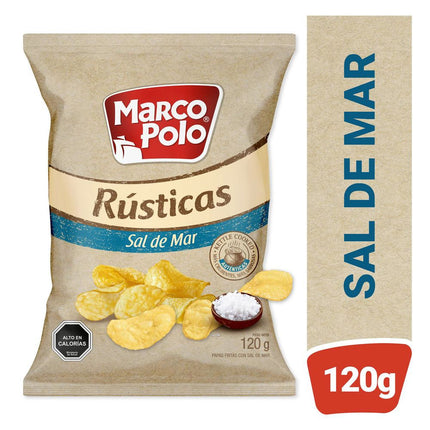 Papas Rústicas Sal de Mar Marco Polo 120 g