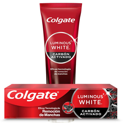 Pasta Dental Colgate Luminous White Carbón 177 g