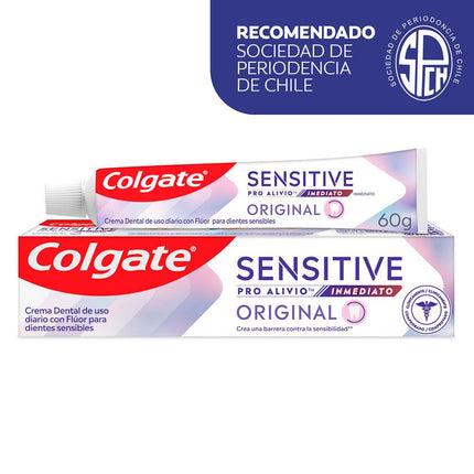 Pasta Dental Colgate Sensitive Pro Alivio Inmediato Original 60 g
