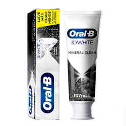Pasta de Dientes Oral B 3D White Mineral Clean 107 ml