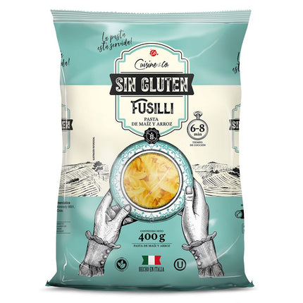 Pasta Fusilli Sin Gluten Cuisine & Co 400 g