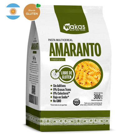 Pasta Multicereal Wakas Amaranto 300 g