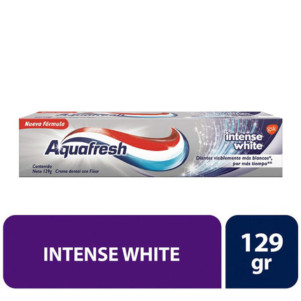 Pasta Dental Aquafresh Intense White 129 g