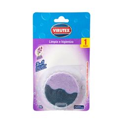 Pastilla Inodoro Wc Virutex Lavanda Sanitizante 1 un.