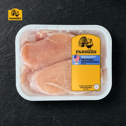 Pechuga Deshuesada de Pollo Farmers Congelado kg