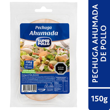 Pechuga Pollo Ahum Super Pollo 150 g