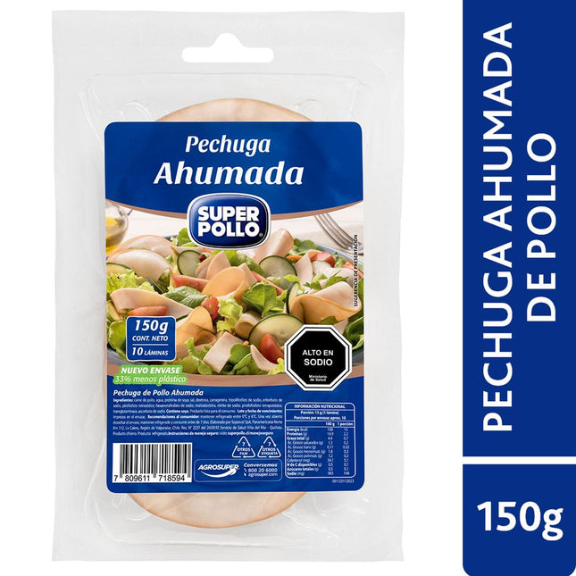 Pechuga Pollo Ahum Super Pollo 150 g