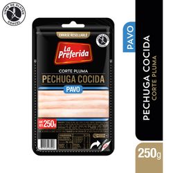 Pechuga de Pavo La Preferida Cocida 250 g