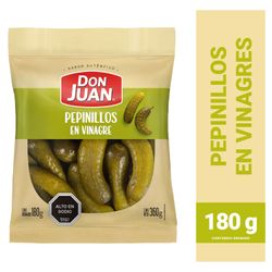 Pepinillos Don Juan en Vinagre 180 g drenado