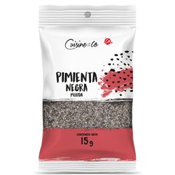 Pimienta Negra Molida 15 g - Cuisine & Co | Apishop