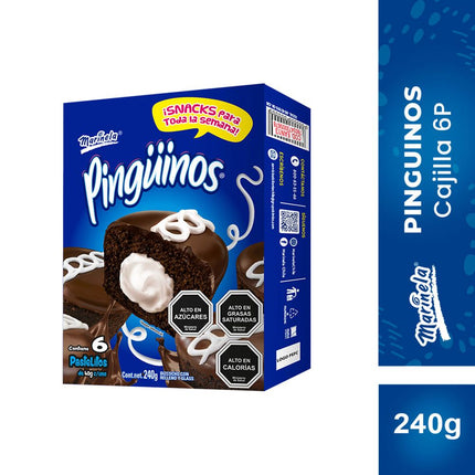 Pinguino 240 g 6 un.
