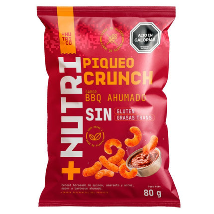 Piqueos Crunch Nutrico BBQ Ahumado 80 g