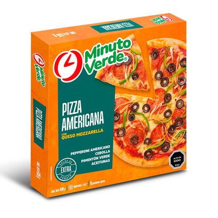Pizza Americana Minuto Verde 635 g