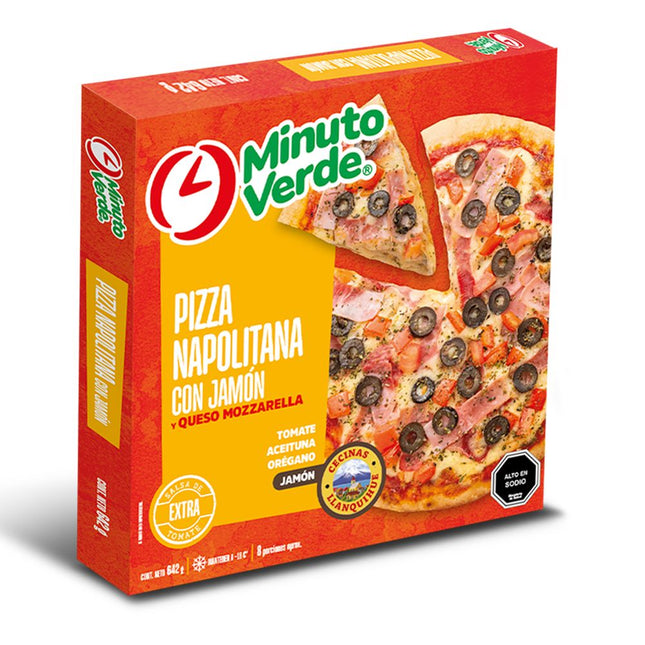 Pizza Napolitana Minuto Verde 642 g