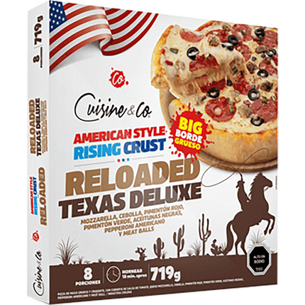 Pizza Estilo Americana Cuisine & Co Deluxe Congelada 719 g