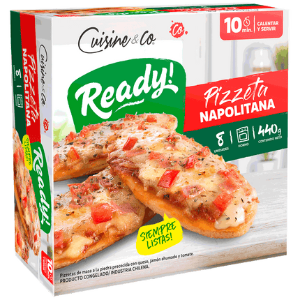 Pizzeta Napolitana Congelada 440 g