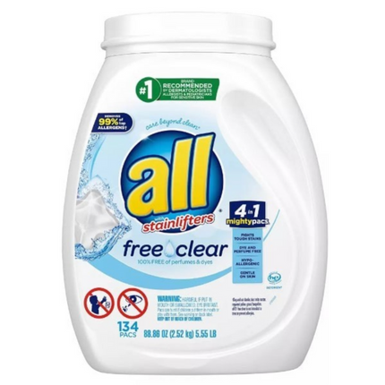 Detergente en Cápsulas 4-en-1 ALL 134 un | Apishop.cl