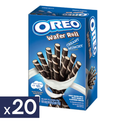 Oblea Rollito Vainilla, 20 x 54 g - Oreo | Apishop
