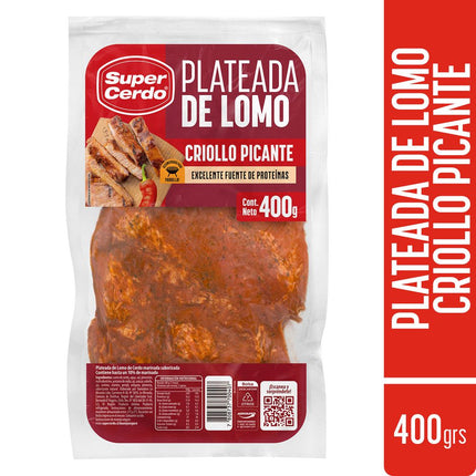 Plateada Lomo Criollo Cerdo Super Cerdo 400 g