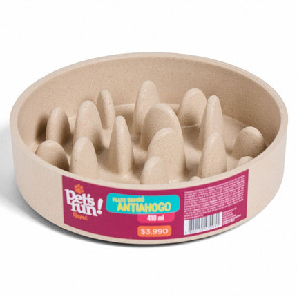 Plato Bambú Antiahogo 410 ml