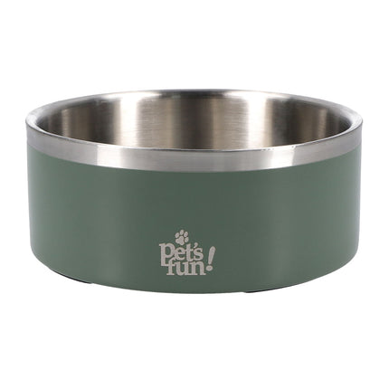 Plato de Acero Inoxidable Pro Verde 1150 ml