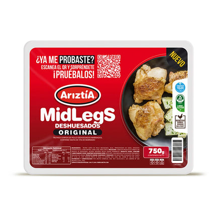 Pollo Deshuesado Ariztía MidLegs Original 750 g