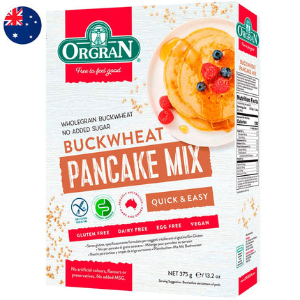 Premezcla Pancake Buckwheat Orgran 375 g