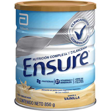 Suplemento Ensure Advance Vainilla 850 g