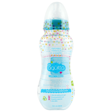 Agua Purificada Sin Gas Mi Agüitta para Bebés 240 ml