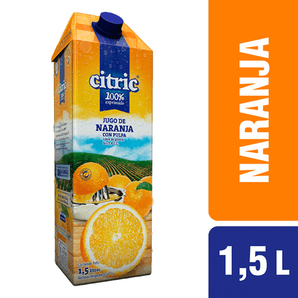 Jugo Citric 100% Naranja 1.5 L