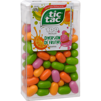 Caramelos Tic Tac Diversión de Frutas 49 g
