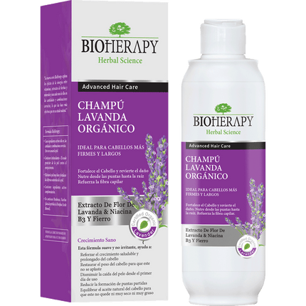 Shampoo Bioherapy Lavanda Orgánico 330 ml