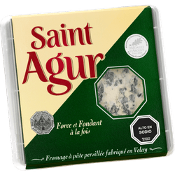 Queso Azul Saint Agur Envasado Trozo 125 g