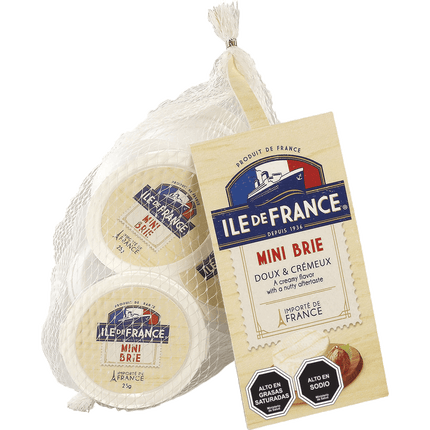 Queso Brie Ile De France Envasado Trozo 125 g
