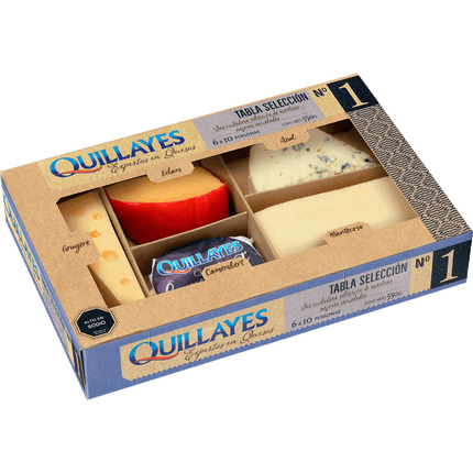 Tabla de Queso Quillayes Envasado Trozo 550 g