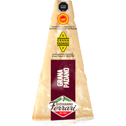 Queso Grana Padano Ferrari Envasado Trozo 200 g