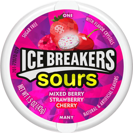 Caramelos Ice Breaker Berry Sin Azúcar 42 g
