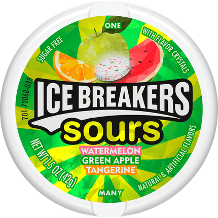 Caramelos Ice Breaker Fruta Ácida Sin Azúcar 42 g