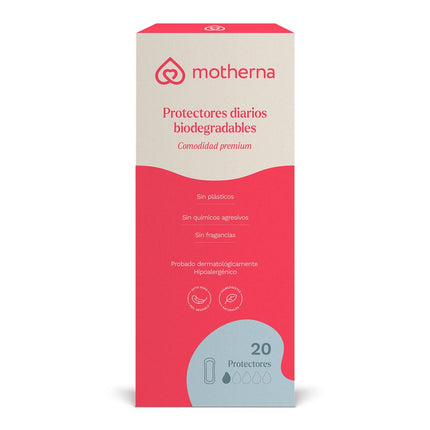 Protectores Diarios Bio Motherna 20 un.