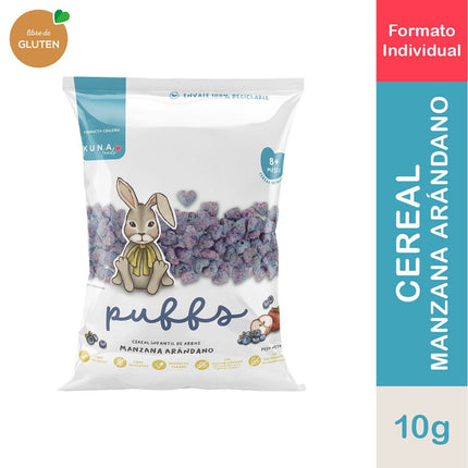 Puffs Kuna Foods Manzana Arándano 10 g