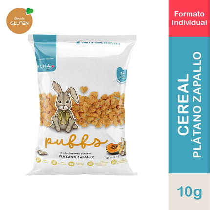 Puffs Kuna Foods Plátano Zapallo 10 g