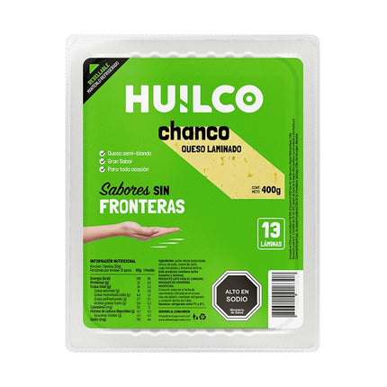 Queso Chanco Huilco Envasado Laminado 400 g