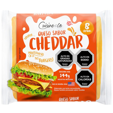 Queso Cheddar Cuisine & Co Fundido 144 g