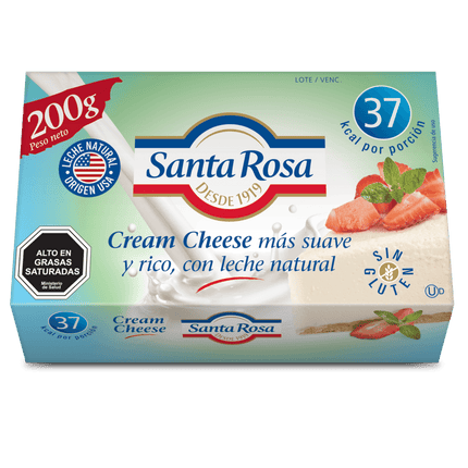 Cream Cheese Santa Rosa Light 200 g