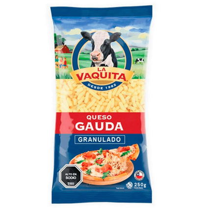 Queso Gauda La Vaquita Envasado Granulado 250 g